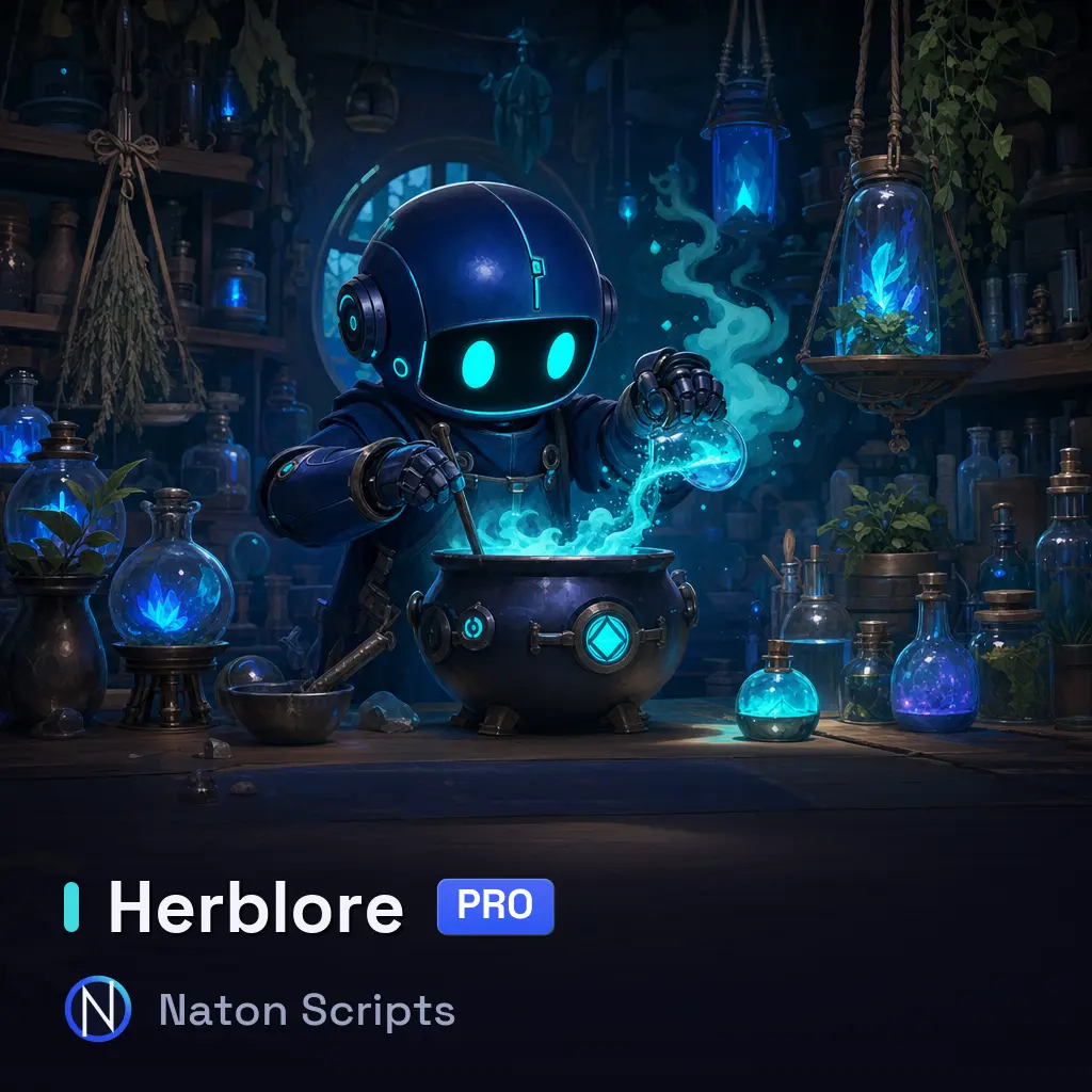 Naton Herblore (+ Mastering Mixology)